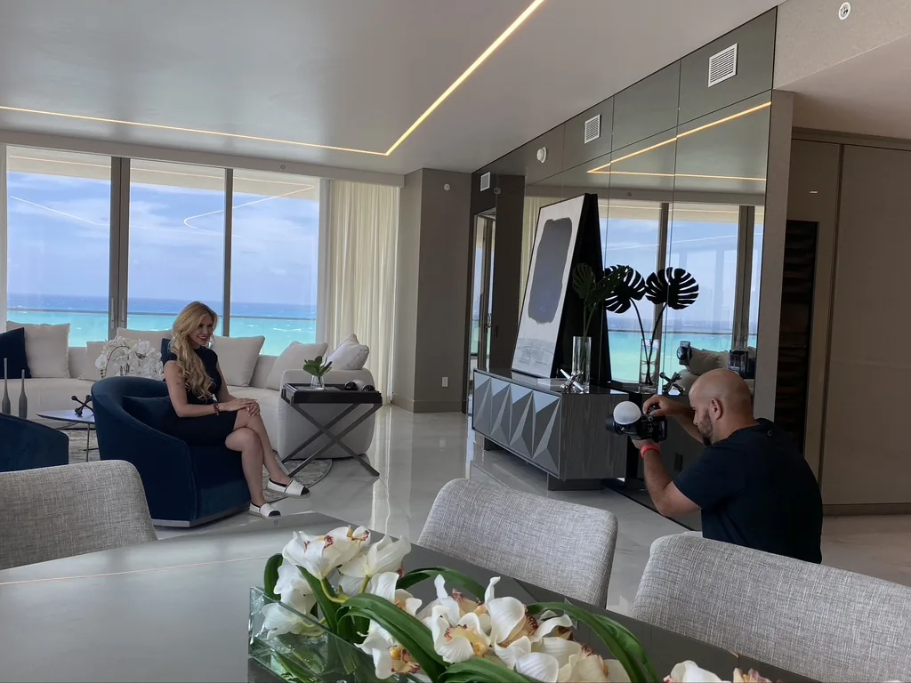 Cortinas y persianas de lujo instaladas en Armani Residences Miami, Miami – Shades and Blinds Design